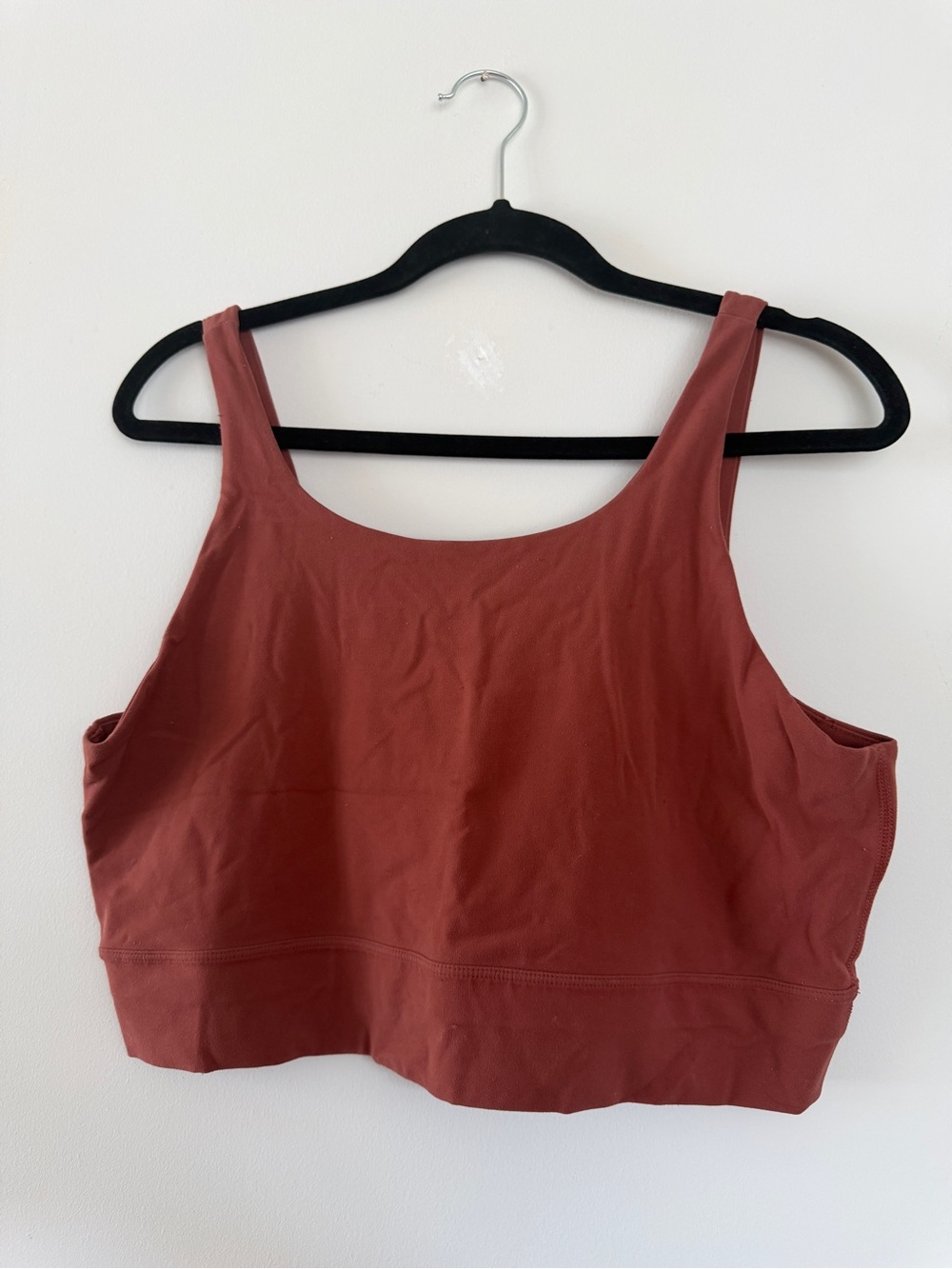 Nike Yoga+ Tank in Warm Terracotta